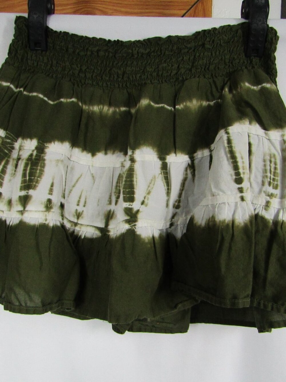 The Children's Place | Girls | 12 | Green & White | Tie-Dye | Skirt